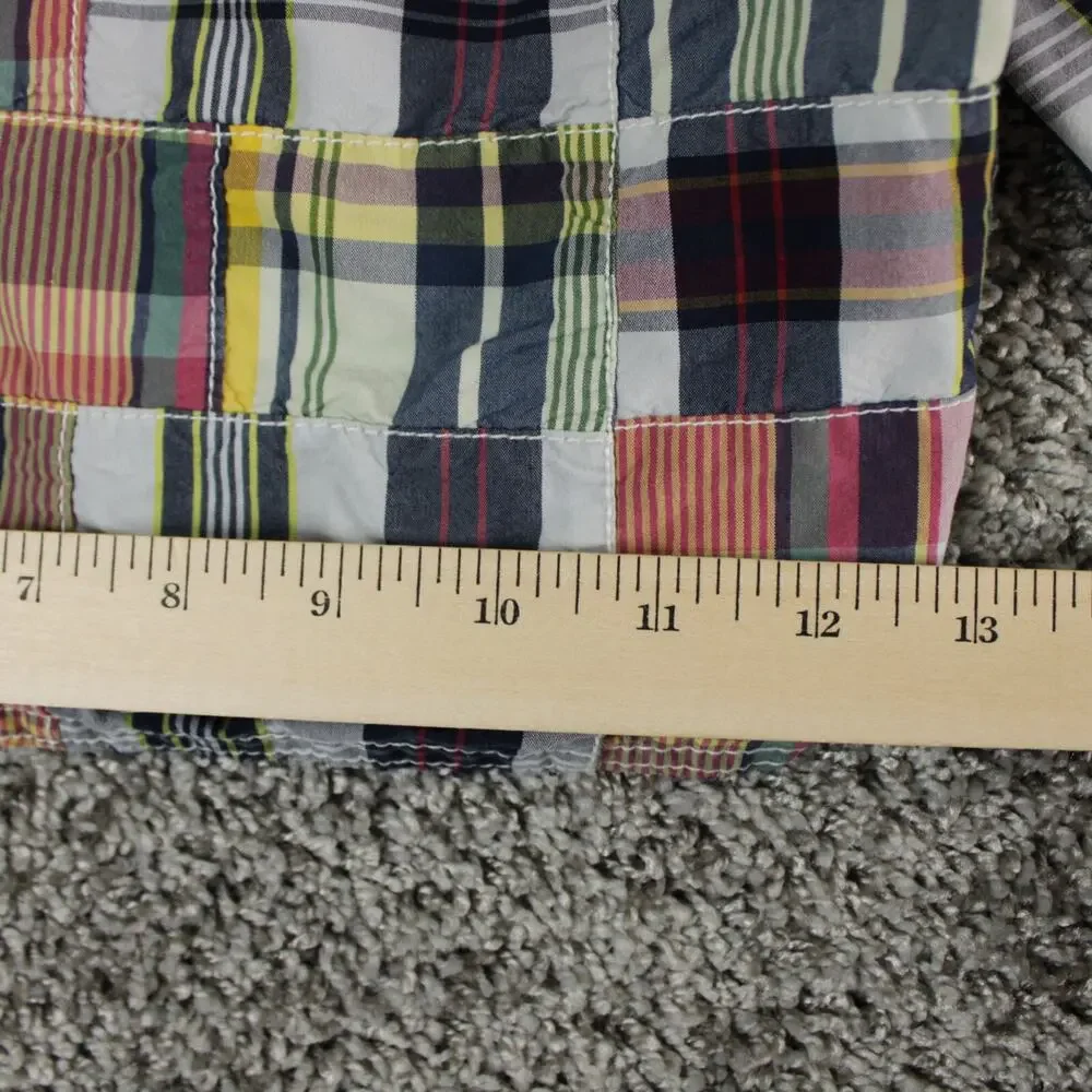 Polo Ralph Lauren Madras Patchwork Shorts Mens 38 Multicolor Cotton - Picture 5 of 9